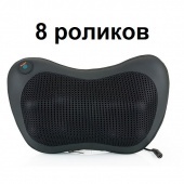 Массажная роликовая подушка с ИК-прогревом Massage Pillow FITSTUDIO (8 мини-роликов, 3 режима) (42311)